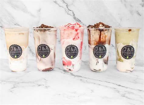 J & A Foodhub Milktea .
